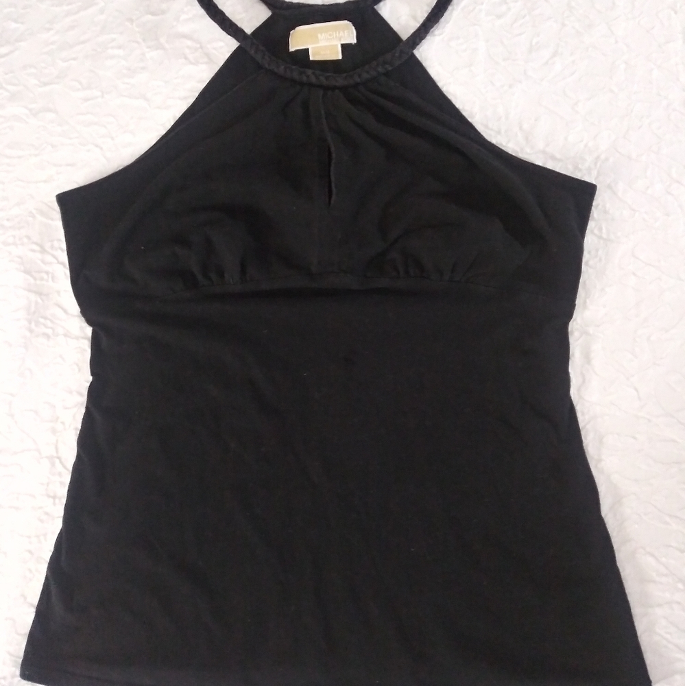 MK Black Halter Top